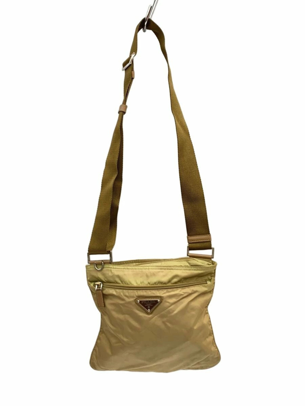 Prada messenger bag camel tan Brown